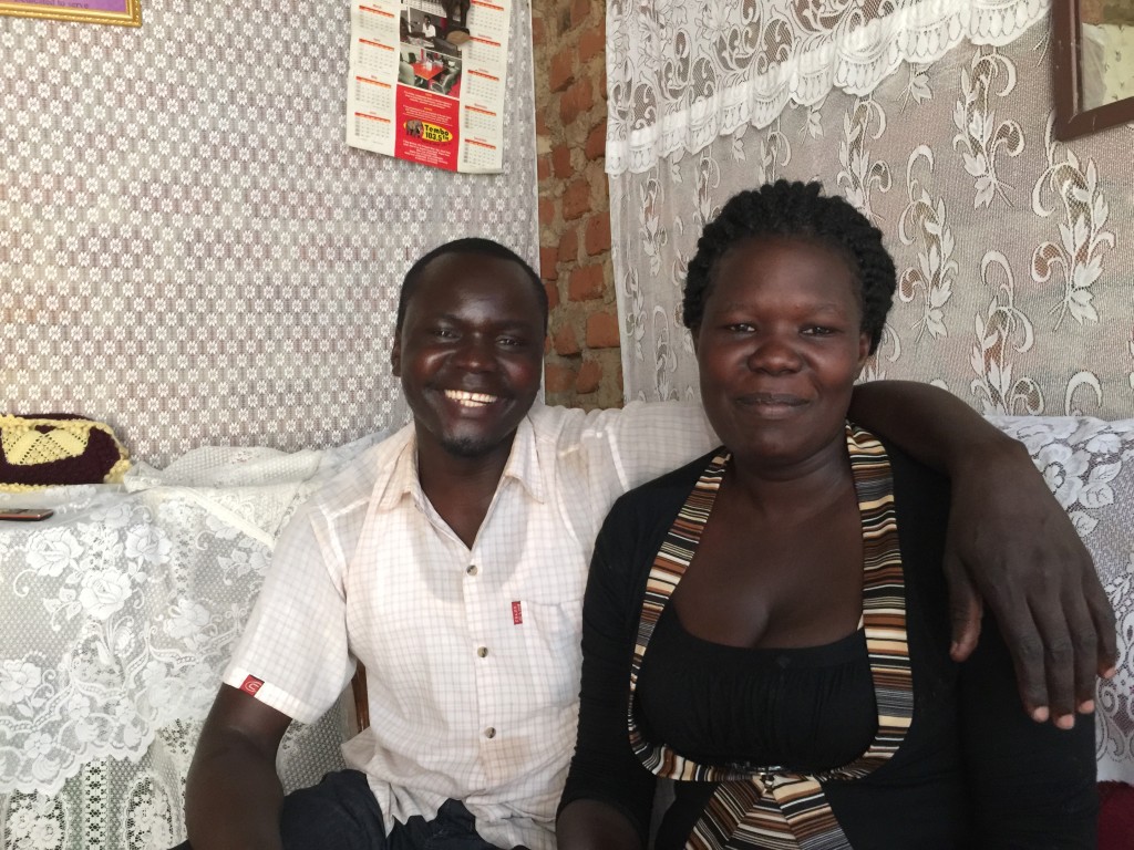 George and his lovely wife who prepared our delicious meal.