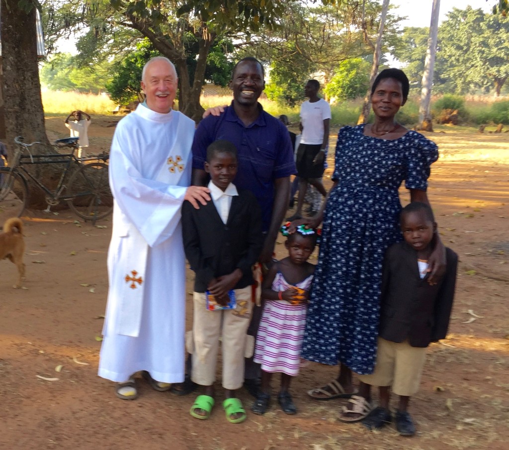 Tommy & Chirstine with three of their children and one one the way! 